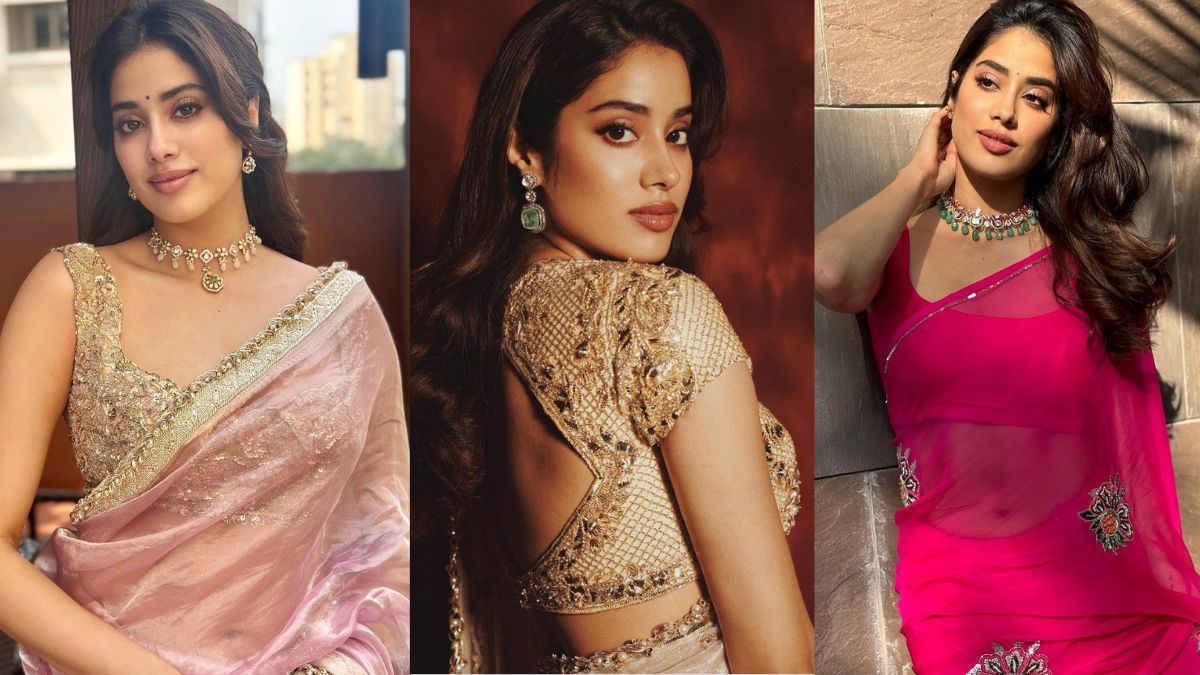 festive-fashion-5-gorgeous-saree-blouse-designs-by-janhvi-kapoor-to-scream-glamour-devara